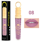 2018 Make-up Lips Frosted Liquid Lipstick Proof Long Lasting Water Sexy Pigment Nude Style Glitter Lip Gloss Beauty Red Lip Tint