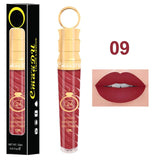 2018 Make-up Lips Frosted Liquid Lipstick Proof Long Lasting Water Sexy Pigment Nude Style Glitter Lip Gloss Beauty Red Lip Tint