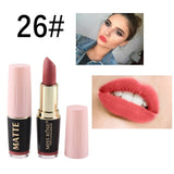 MISS ROSE Korean Matte Lipstick Waterproof Makeup Batom Mate Nude Lip Stick Velvet Red rouge a levre mat Tint Lipstick Pencil