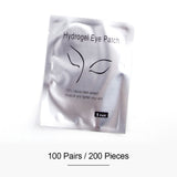 100Pairs Eyelash Extension Eye Pads Pillows Disposable Patches for Eyelashes Under Eyes Tips Lint Free Lash Sticker Wraps Makeup
