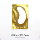 100Pairs Eyelash Extension Eye Pads Pillows Disposable Patches for Eyelashes Under Eyes Tips Lint Free Lash Sticker Wraps Makeup