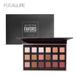 FOCALLURE 2019 New Eye Shadow Palette Earth Color Matte Fine Powder Easy to Blend Blogger Recommended Make up Palette Eyeshadow