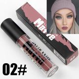 Matte Lips Makeup Lip gloss Waterproof 12 Colors Pigment Lipstick Liquid Brown Nude Matt Lipgloss Long Lasting Make Up Cosmetics