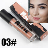 Matte Lips Makeup Lip gloss Waterproof 12 Colors Pigment Lipstick Liquid Brown Nude Matt Lipgloss Long Lasting Make Up Cosmetics