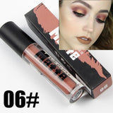 Matte Lips Makeup Lip gloss Waterproof 12 Colors Pigment Lipstick Liquid Brown Nude Matt Lipgloss Long Lasting Make Up Cosmetics