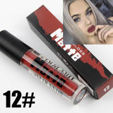 Matte Lips Makeup Lip gloss Waterproof 12 Colors Pigment Lipstick Liquid Brown Nude Matt Lipgloss Long Lasting Make Up Cosmetics