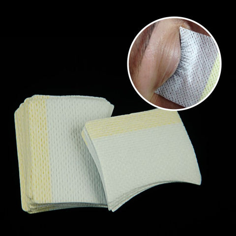 40PCS Cotton Disposable Eyelash Extension Patch Under Eye Pads Lash Eyelash Extension Patches Eye Tips Sticker Wraps Makeup Tool
