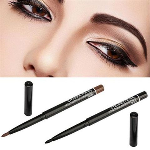 1PC Black/Brown Eyeliner Pencil Waterproof Long-lasting Eye Liner Pen Smoothly Makeup Cosmetics for Eyeshadow Eyeliner