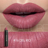 FOCALLURE Matte Lipstick 19 Colors Waterproof Long-lasting Easy to Wear Professional Lipstick Nude Lipstick