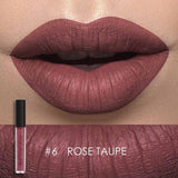 FOCALLURE Waterproof Long-lasting Lip Gloss Pigment Dark Purple Black Red Velvet Matte Liquid Lipstick