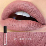 FOCALLURE Waterproof Long-lasting Lip Gloss Pigment Dark Purple Black Red Velvet Matte Liquid Lipstick