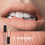 FOCALLURE Waterproof Long-lasting Lip Gloss Pigment Dark Purple Black Red Velvet Matte Liquid Lipstick