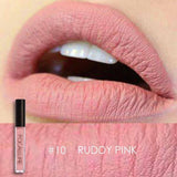 FOCALLURE Waterproof Long-lasting Lip Gloss Pigment Dark Purple Black Red Velvet Matte Liquid Lipstick
