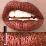 FOCALLURE Waterproof Long-lasting Lip Gloss Pigment Dark Purple Black Red Velvet Matte Liquid Lipstick
