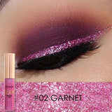 FOCALLURE 5 Colors Glitter Eyeliner Eyeshadow For Easy to Wear Waterproof Liquid Eyeliner Makeup Glitter Eye Liner