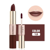 O.TWO.O 2 in 1 Matte Lipstick Long Lasting Makeup Cosmetics Waterproof Batom Mate Lip Stick Rouge  maquiagem