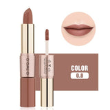 O.TWO.O 2 in 1 Matte Lipstick Long Lasting Makeup Cosmetics Waterproof Batom Mate Lip Stick Rouge  maquiagem
