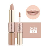 O.TWO.O 2 in 1 Matte Lipstick Long Lasting Makeup Cosmetics Waterproof Batom Mate Lip Stick Rouge  maquiagem