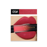 Nice Face Sexy Matte Velvet Liquid Lips Makeup Waterproof Long Lasting Lipgloss All Day Non-Stick Cup Lipstick Beauty Cosmetics