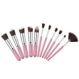 10 PCS Silver/Golden Makeup Brushes Set pincel maquiagem Cosmetics Women Makeup Tool Powder Eyeshadow Brush Cosmetic Set New