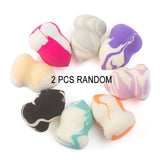 2 PCS Soft Hydrophilic Makeup Sponge BB Cream Beauty Egg Wholesale Puff Wet Dry Dual Use Face Foundation Powder Gourd Cosmetic