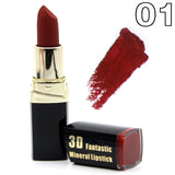 Professional Matte Lipstick Cosmetic Waterproof Long Lasting Pigment Velvet Miss Rose Brand Sexy Red Lip Matte Nude Lipstick