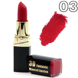 Professional Matte Lipstick Cosmetic Waterproof Long Lasting Pigment Velvet Miss Rose Brand Sexy Red Lip Matte Nude Lipstick