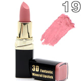Professional Matte Lipstick Cosmetic Waterproof Long Lasting Pigment Velvet Miss Rose Brand Sexy Red Lip Matte Nude Lipstick