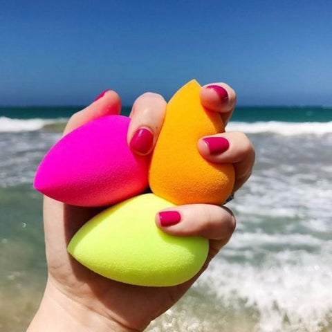 1 Pcs Water Drop Shape Cosmetic Puff Makeup Sponge Blender Face Foundation Cream Blending Cosmetic Powder Puff