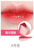 Fashion Korean Bite Lipstick V Cutting Two Tone Tint Silky Moisturzing Nourishing Lipsticks Balm Lip Cosmetic HJL2019