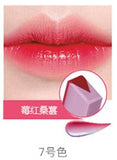 Fashion Korean Bite Lipstick V Cutting Two Tone Tint Silky Moisturzing Nourishing Lipsticks Balm Lip Cosmetic HJL2019