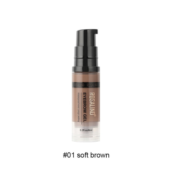 ROSALIND Eyebrow Pencil Gel for Eyebrow Kit  Brow Gel Transparent Waterproof Professional Makeup Cosmetics For Eyebrow Shades