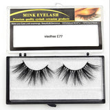 Visofree Eyelashes Mink Eyelashes Criss-cross Strands Cruelty Free High Volume Mink Lashes Soft Dramatic Eye lashes E80 Makeup