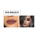 NORTHSHOW 12 Colors Matte Liquid Lipstick Moisturizer Long Lasting Lip Tint Glitter Matte Lip Gloss Nude Shimmer Red Lips Makeup
