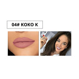 NORTHSHOW 12 Colors Matte Liquid Lipstick Moisturizer Long Lasting Lip Tint Glitter Matte Lip Gloss Nude Shimmer Red Lips Makeup
