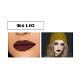 NORTHSHOW 12 Colors Matte Liquid Lipstick Moisturizer Long Lasting Lip Tint Glitter Matte Lip Gloss Nude Shimmer Red Lips Makeup