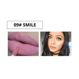NORTHSHOW 12 Colors Matte Liquid Lipstick Moisturizer Long Lasting Lip Tint Glitter Matte Lip Gloss Nude Shimmer Red Lips Makeup