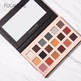 FOCALLURE 2019 New Eye Shadow Palette Earth Color Matte Fine Powder Easy to Blend Blogger Recommended Make up Palette Eyeshadow