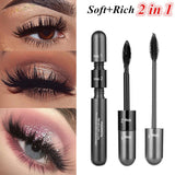 mascara transparent Fiber Mascara Black Eye Curling Eyelash Double Waterproof Full Express Mascaras