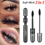mascara transparent Fiber Mascara Black Eye Curling Eyelash Double Waterproof Full Express Mascaras