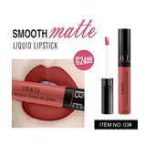 VIBELY Matte Sexy Liquid Lip Gloss Matte Lipsick Long Lasting Waterproof Cosmetic Beauty Makeup Keep 24 Hours Lipgloss