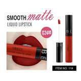 VIBELY Matte Sexy Liquid Lip Gloss Matte Lipsick Long Lasting Waterproof Cosmetic Beauty Makeup Keep 24 Hours Lipgloss