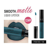 VIBELY Matte Sexy Liquid Lip Gloss Matte Lipsick Long Lasting Waterproof Cosmetic Beauty Makeup Keep 24 Hours Lipgloss