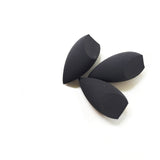 CHERRY DARLING Definer Beauty Makeup Blending Sponge - Black - Soft Cosmetic Applicator for Cream Liquid Foundation & Powders