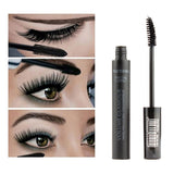 1Pc Quick Dry Fiber Long Thick Curling Lengthening  Mascara Natural Eyelash Paste Eye Lashes Curler Makeup Cosmetics TSLM2