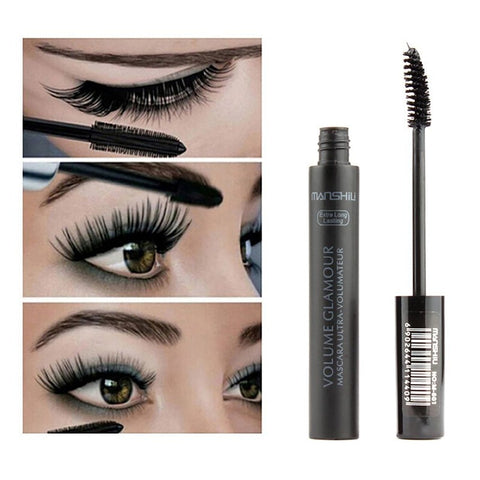 1Pc Quick Dry Fiber Long Thick Curling Lengthening  Mascara Natural Eyelash Paste Eye Lashes Curler Makeup Cosmetics TSLM2