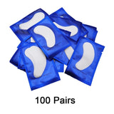 50/100 Pairs Under Eye Pads Patch Set Eyelash Extensions Pads 100% Natural Hydrogel Under Eye Gel Pads for DIY Eyelash Extension