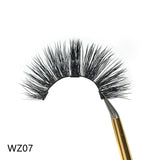 DEEP EYES New magnetic liquid eyeliner and 3d suede three magnetic false eyelash set Mink eyelashes