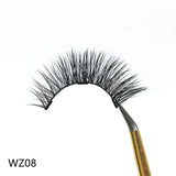DEEP EYES New magnetic liquid eyeliner and 3d suede three magnetic false eyelash set Mink eyelashes