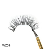 DEEP EYES New magnetic liquid eyeliner and 3d suede three magnetic false eyelash set Mink eyelashes